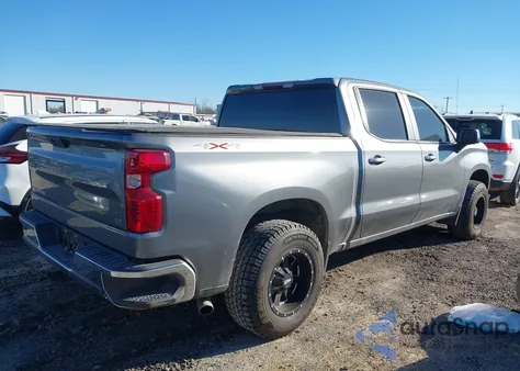 2021 Chevrolet Silverado 1500 4Wd Short Bed Lt z USA, uszkodzony, nr VIN 1GCUYDED5MZ128264